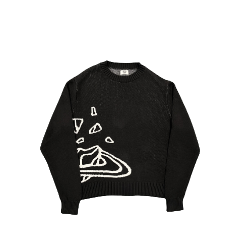 Broken Planet Black Sweater