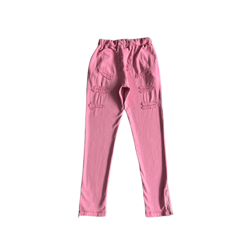 Trapstar Pink Cropped Womens Tracksuit