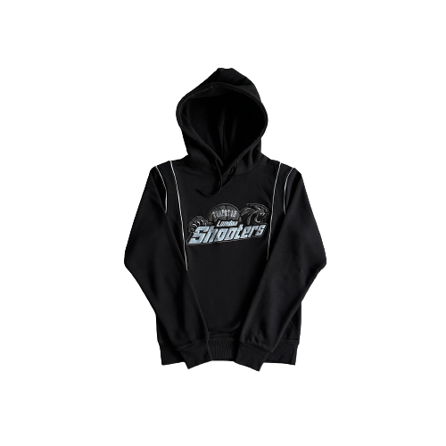 Trapstar Technical Black London Shooters Hooded Tracksuit