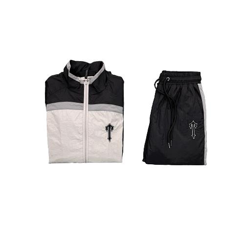 Trapstar Black/Grey Irongate Shellsuit Tracksuit