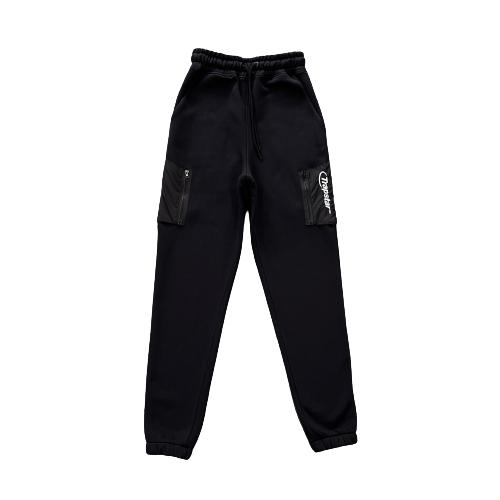 Trapstar Black Hyperdrive Pocket Tracksuit