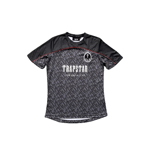 Trapstar Black/Red Jersey T-Shirt