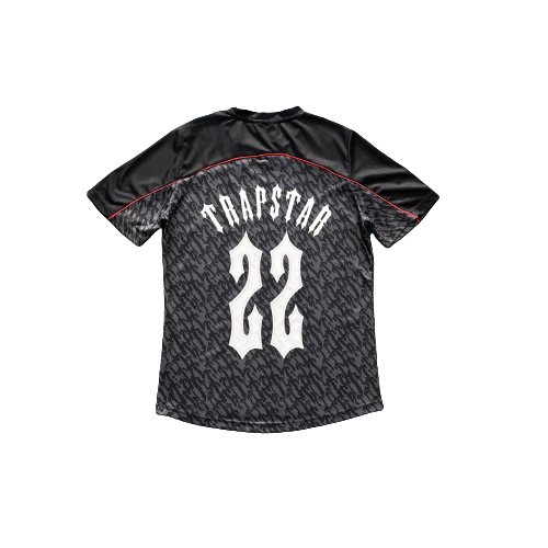 Trapstar Black/Red Jersey T-Shirt