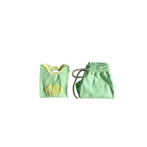 SYNAWORLD 'SYNA LOGO'  WOMENS SET - GREEN