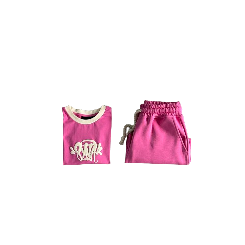 SYNAWORLD 'SYNA LOGO'  WOMENS SET - PINK