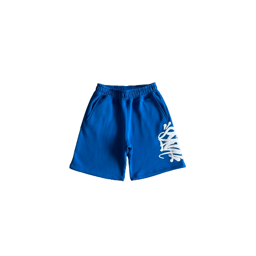 SYNAWORLD SYNA T-SHIRT & SHORTS LOGO SET - BLUE