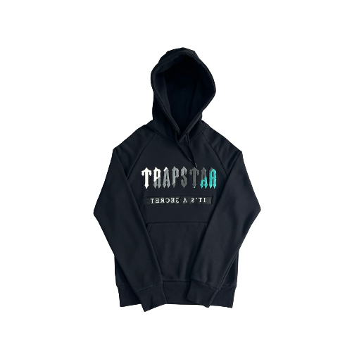 Trapstar Black/Teal Chenille Decoded 2.0 Tracksuit