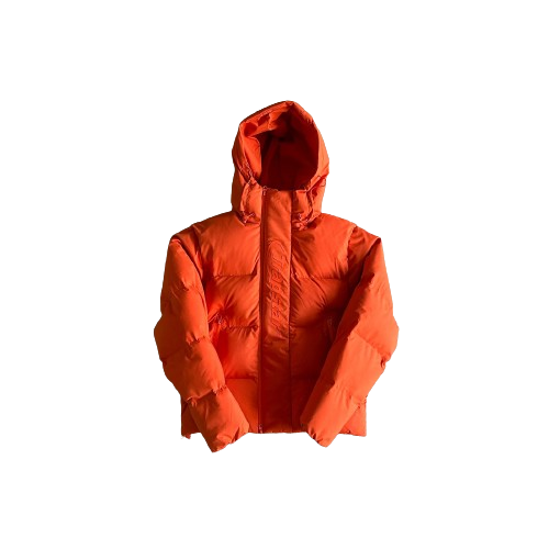 Trapstar Orange Hyperdrive Technical Hooded Jacket