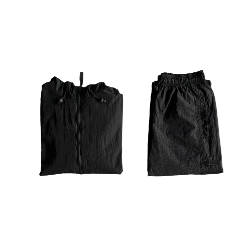 Trapstar Black Irongate Mesh Pocket Tracksuit