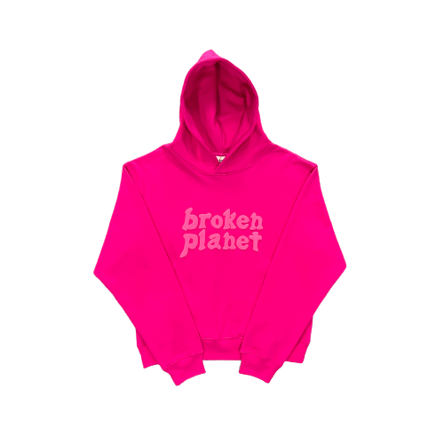 Broken Planet Basics Hoodie - PINK