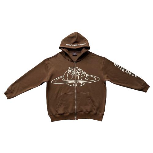 Broken Planet Market Arctic Zip Up Hoodie