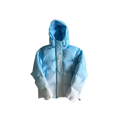 Trapstar Baby Blue Gradient Hyperdrive Technical Hooded Jacket