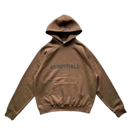 Fear of God Essentials Hoodie - BROWN