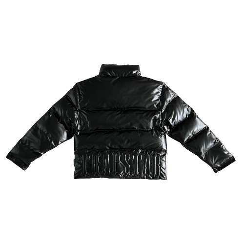 Trapstar Black Embossed Hyperdrive Bomber Jacket