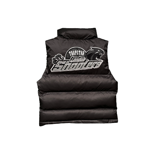 Trapstar Black London Shooter Gilet