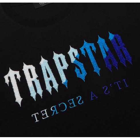 Trapstar Black Ice Flavours 2.0 Chenille Decoded Short Set (FAST DELIVERY) - MrDripZone