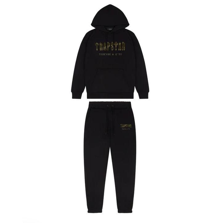 Trapstar Black Tiger Camo Chenille Decoded Tracksuits-Trapstar-MrDripZone