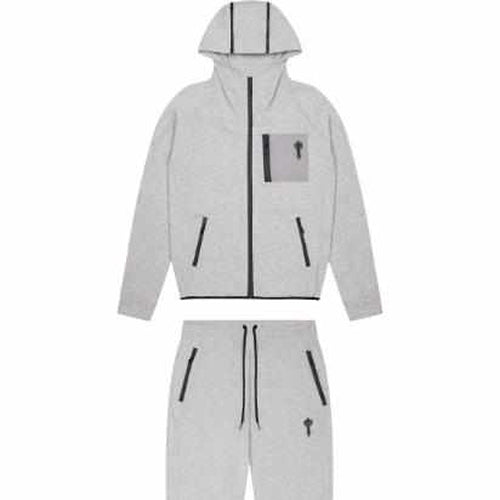 Trapstar Grey Irongate T-Fleece Tracksuit - MrDripZone